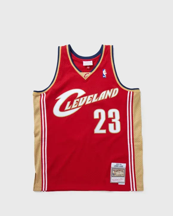 mitchell & ness camisilla cle vas lebron james