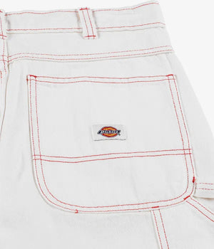 dickies bermuda loose denim painter shor egret