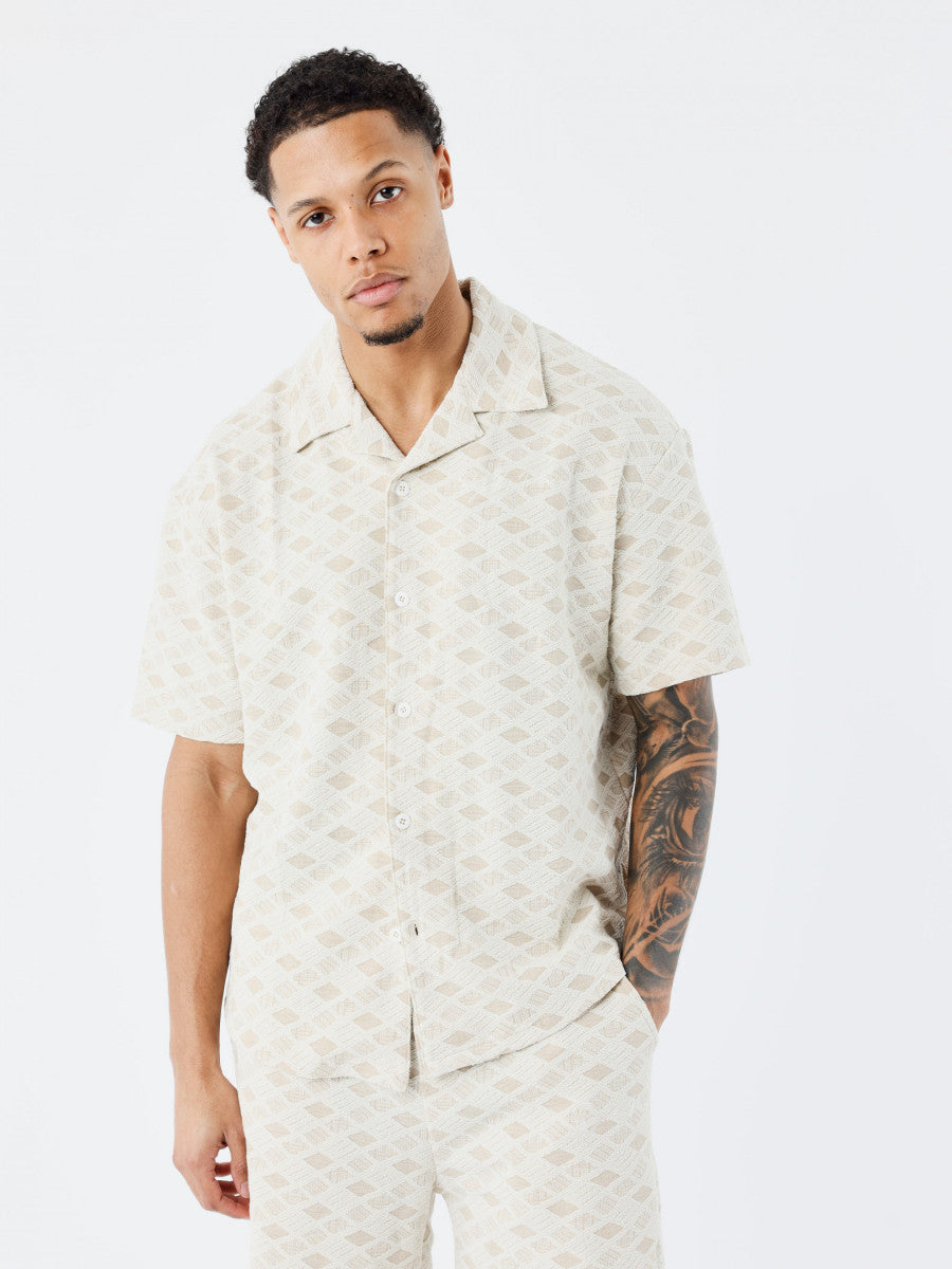 project x paris camisa casual texturizada 2510164-cc
