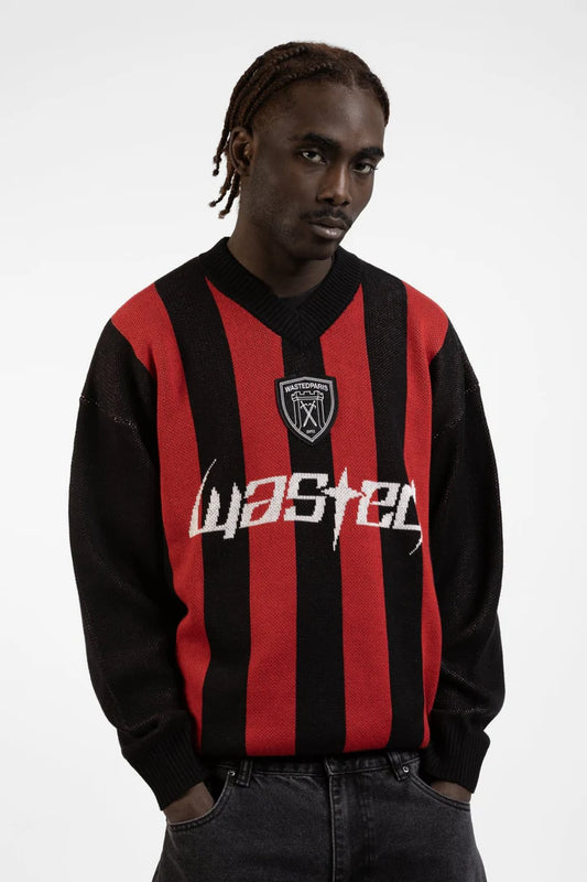 wasted paris sudadera punto blade black