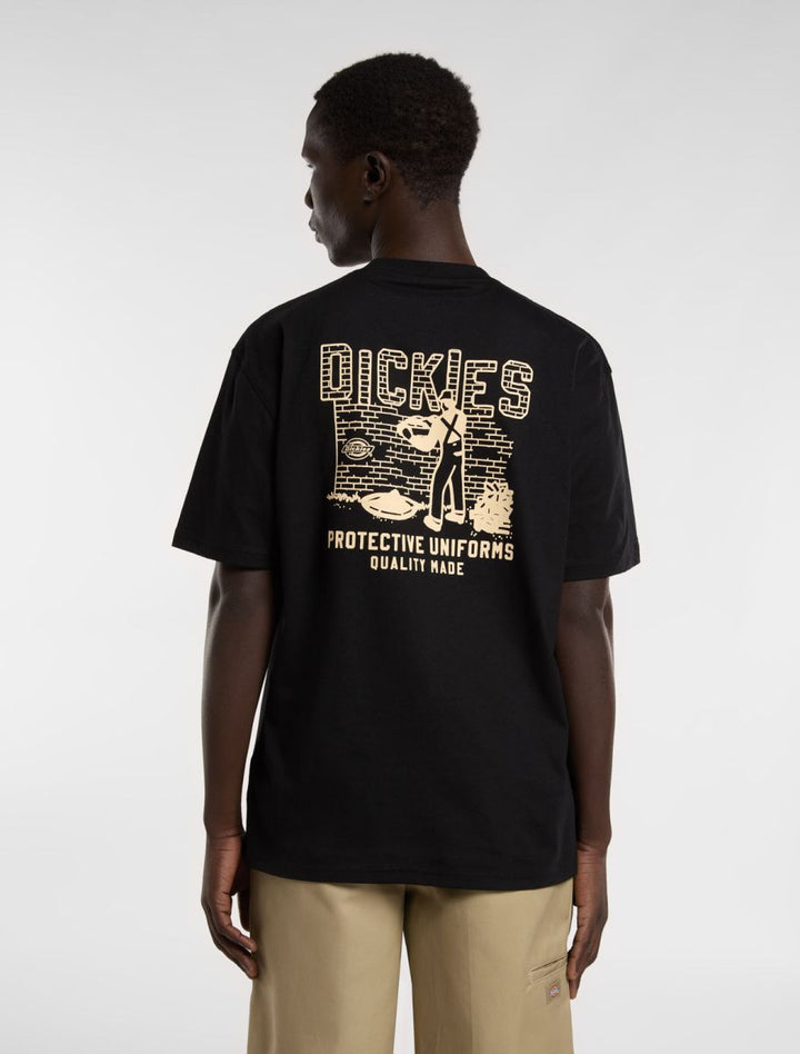 dickies camiseta bricklane  black