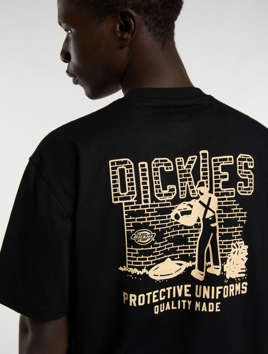 dickies camiseta bricklane  black