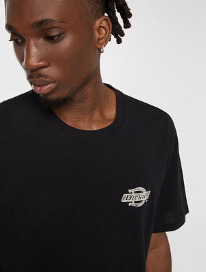 dickies camiseta wood logo black