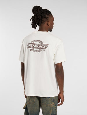 dickies camiseta wood logo egret