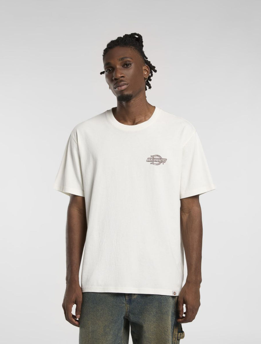 dickies camiseta wood logo egret