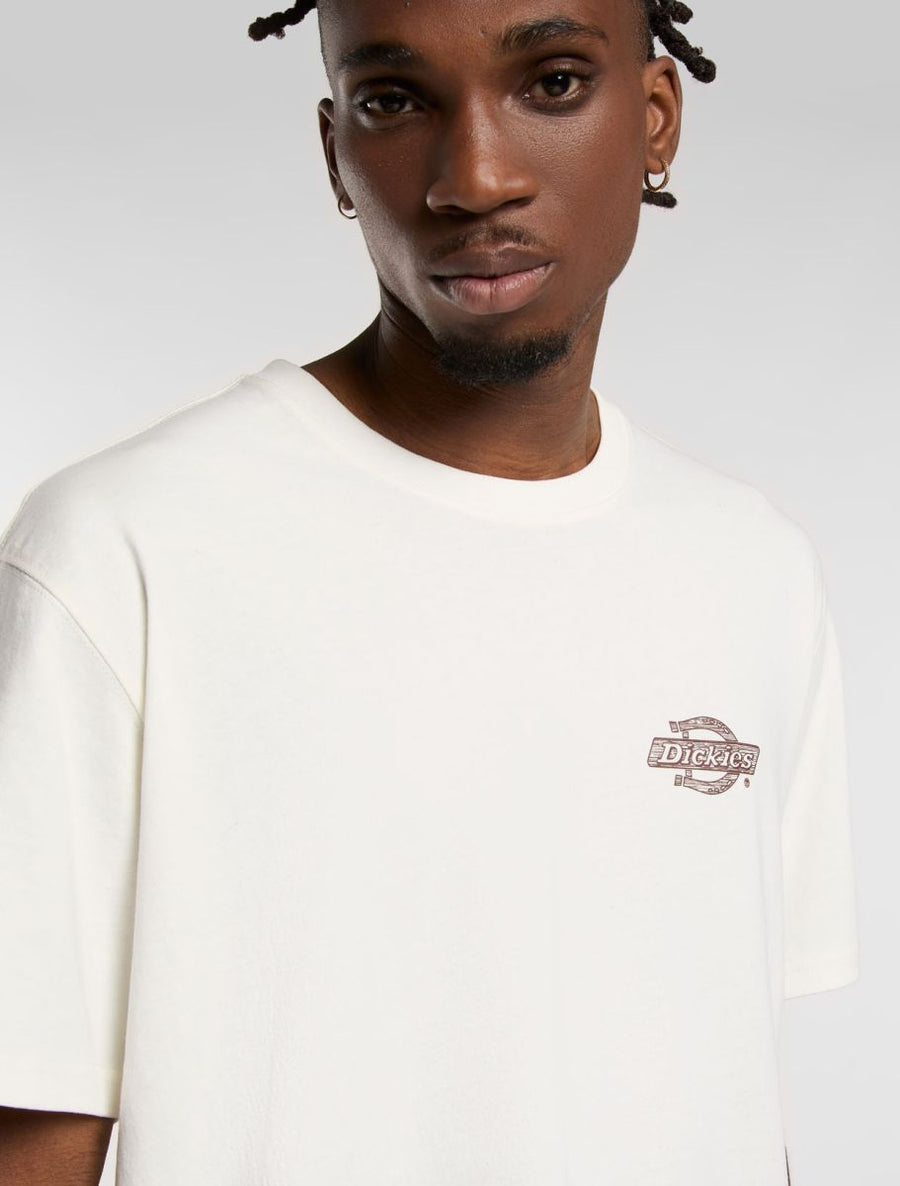 dickies camiseta wood logo egret