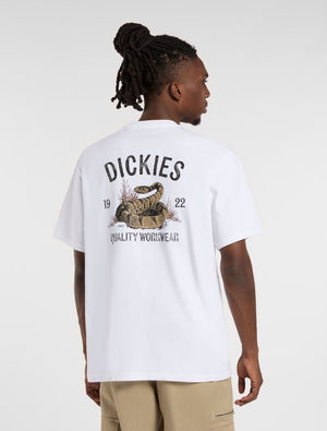 dickies camiseta snake white