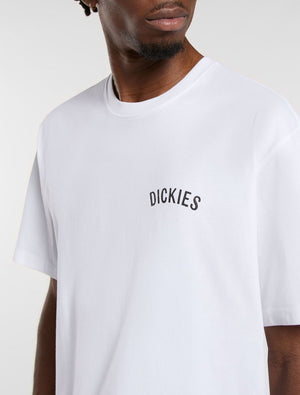 dickies camiseta snake white