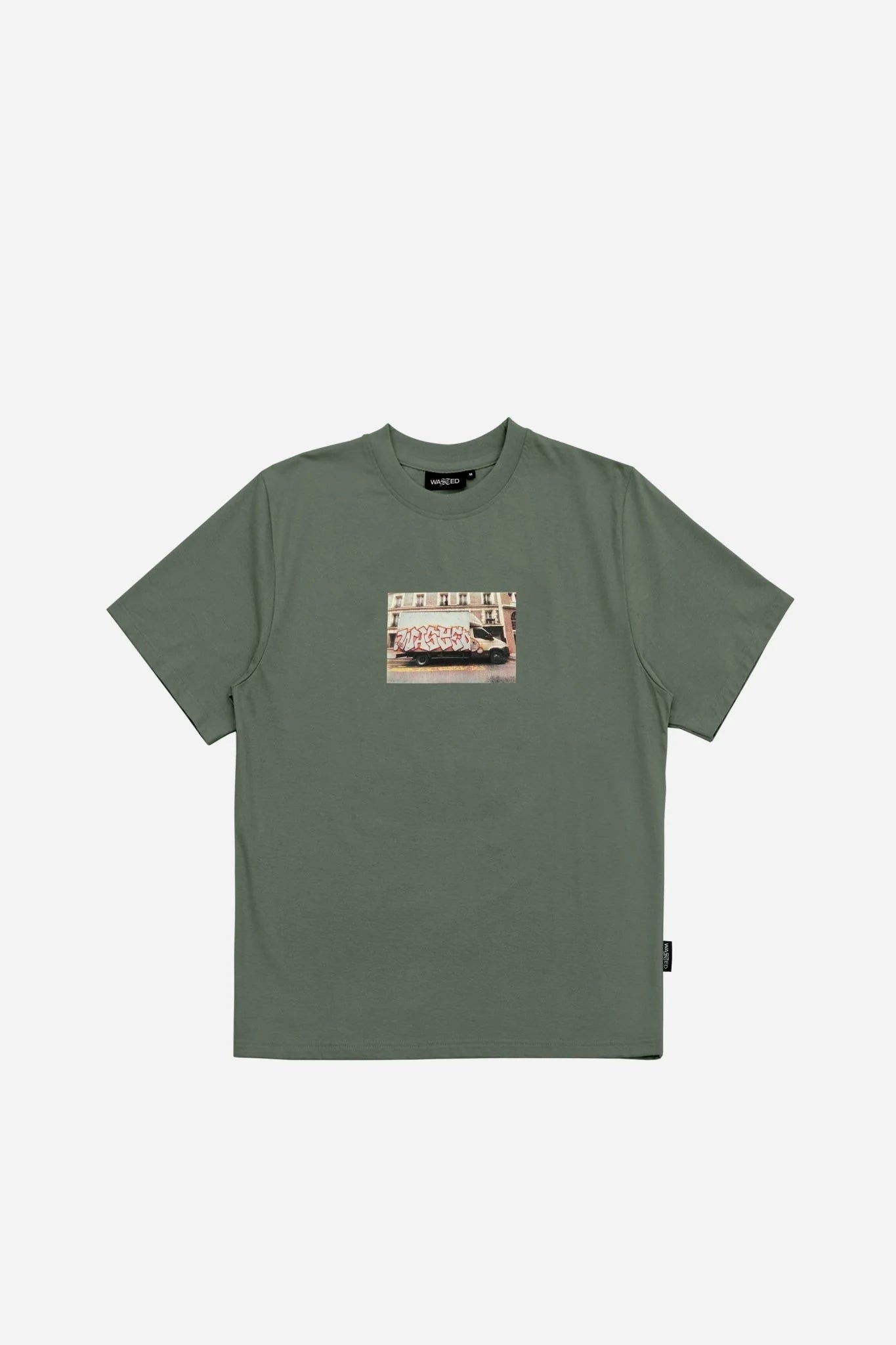 wasted paris camiseta dumper green
