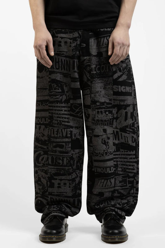 wasted paris pantalón mind casper black
