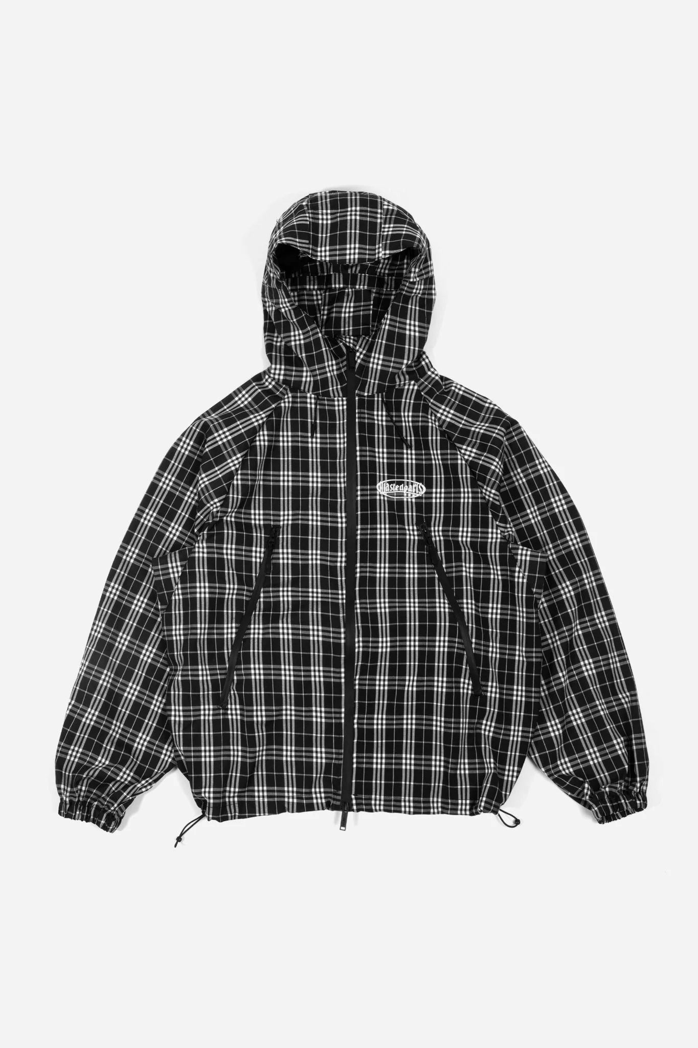 wasted paris chaqueta yard tartan winbreaker