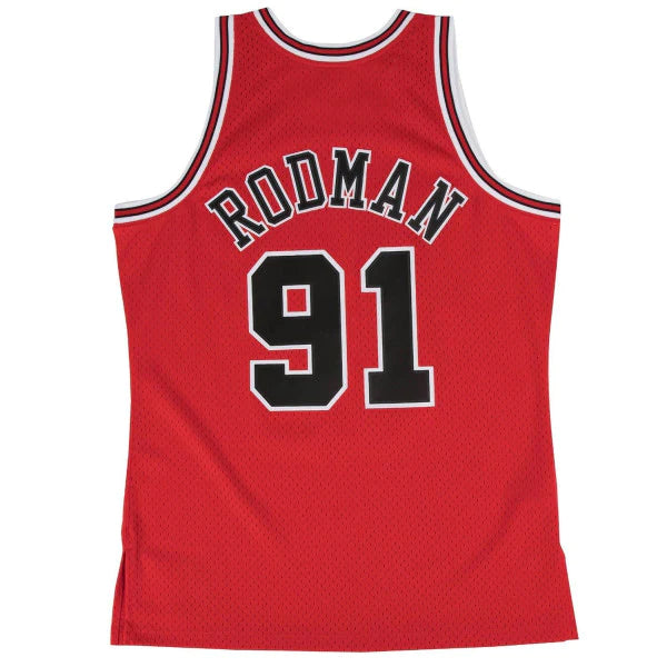 mitchell & ness camisilla chicago bulls dennis rodman 1997-98