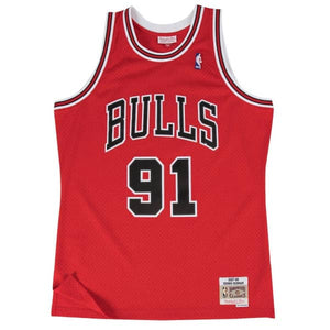 mitchell & ness camisilla chicago bulls dennis rodman 1997-98