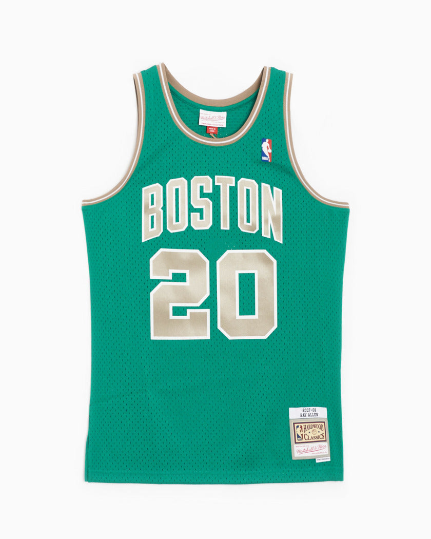 mitchell & ness camisilla boston celtics ray  allen 2007-08