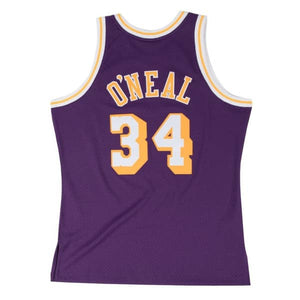 mitchell & ness camisilla lakers saquille  oneal 1996-97