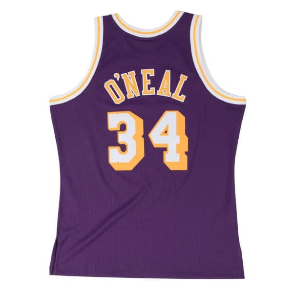 mitchell & ness camisilla lakers saquille  oneal 1996-97