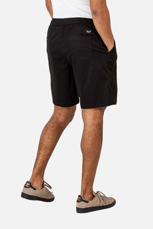 reell bermuda reflex lazy short blackl