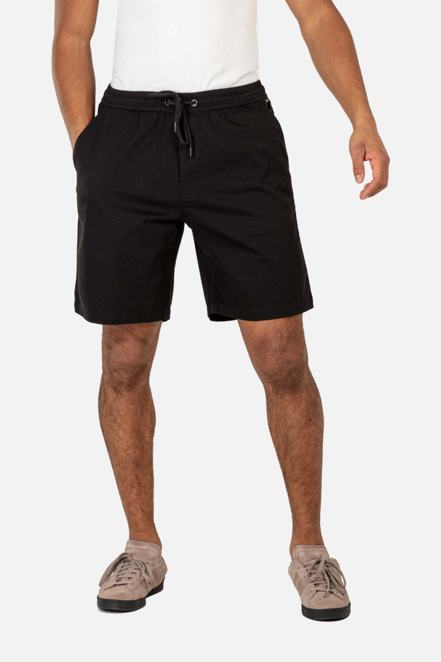 reell bermuda reflex lazy short blackl