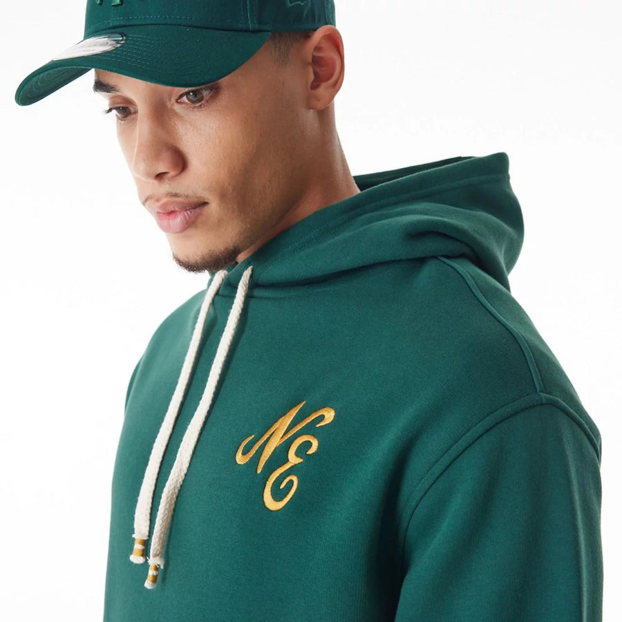 new era sudadera ne script logo hoody new era