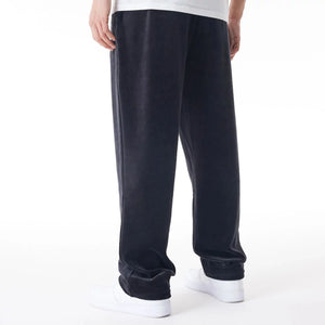 new era pantalón joggers track new era velour negro