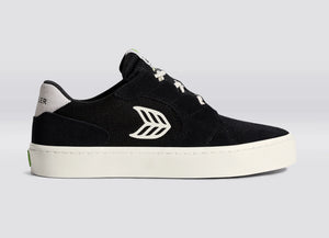 cariuma zapatilla t 20 pro black suede and mesh