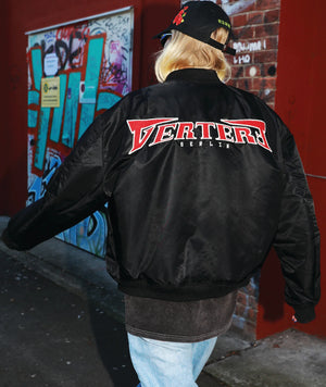 vertere berlin chaqueta winter bomber black