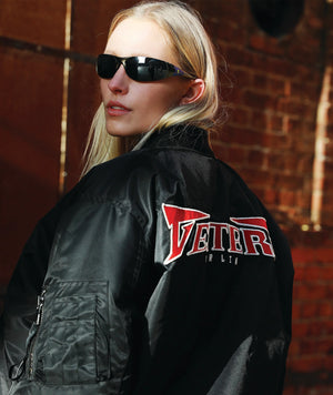 vertere berlin chaqueta winter bomber black