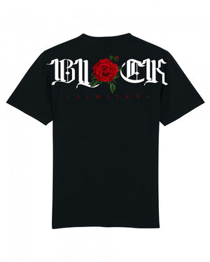 block limited camiseta roses relaxed fit black