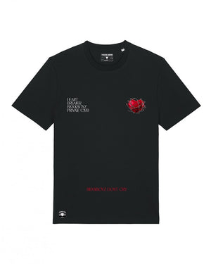 block limited camiseta heart breaker club loose fit black