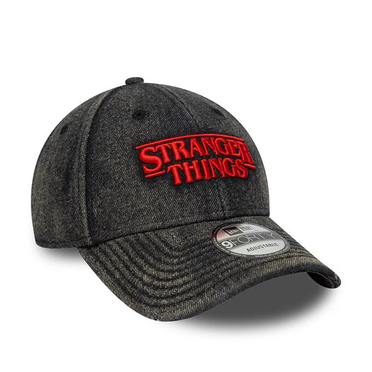 new era gorra Stranger Things Distressed 9FORTY Negro