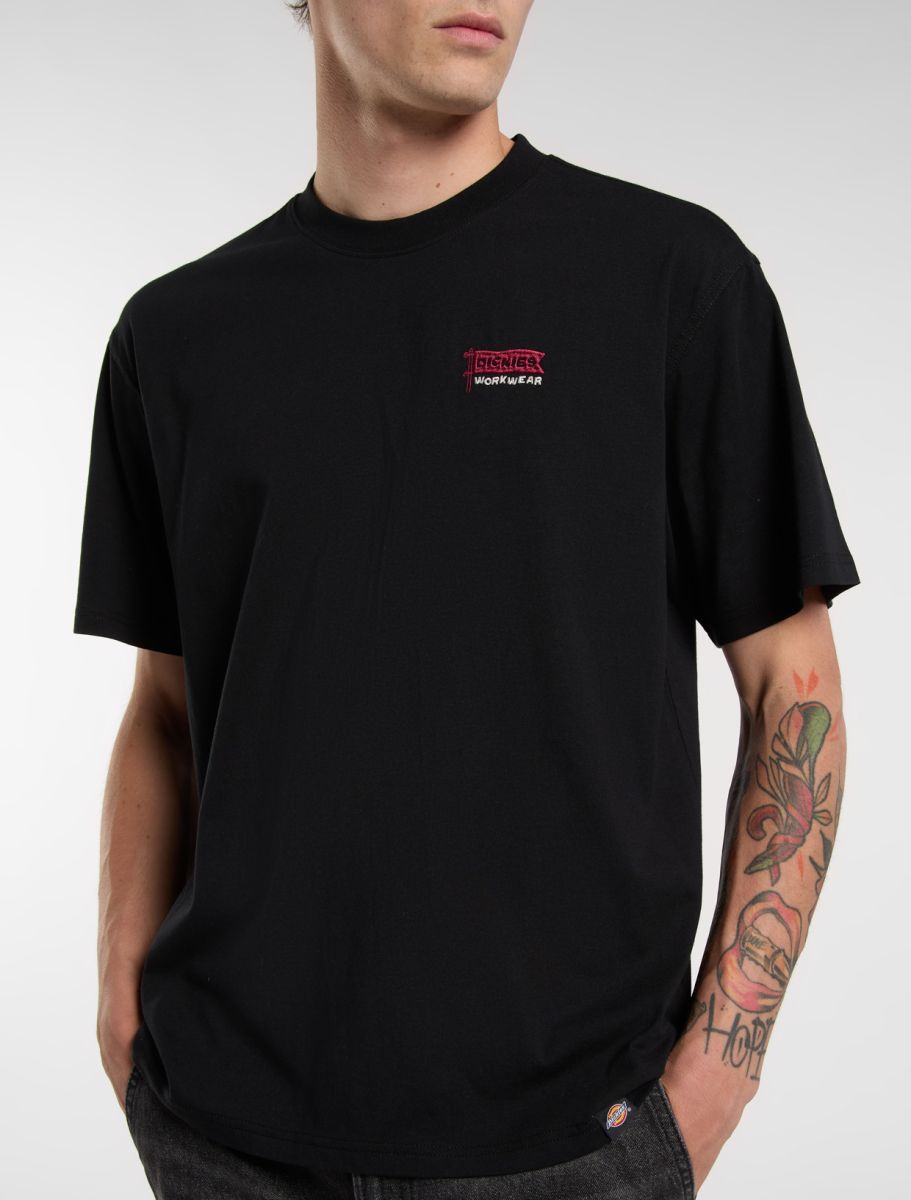 dickies camiseta flag black