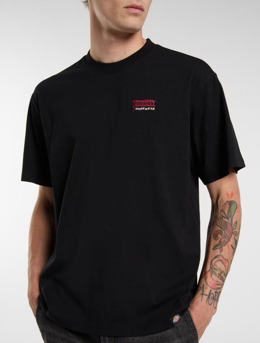 dickies camiseta flag black