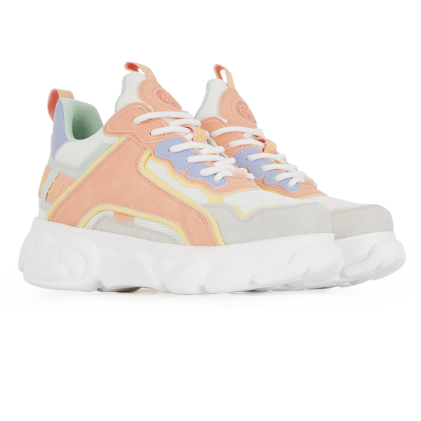 Buffalo zapatilla CLD Chai Rosa Azul
