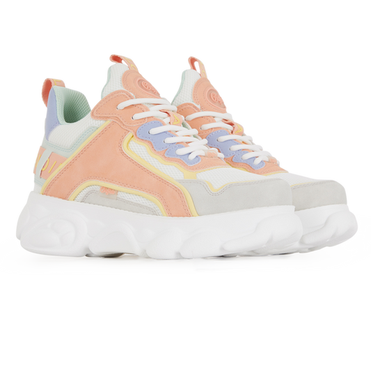 Buffalo zapatilla CLD Chai Rosa Azul