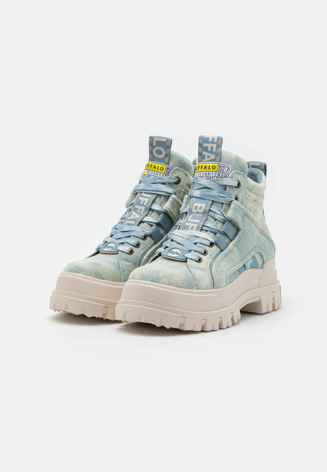 buffalo botas aspha nc mid ligth denim
