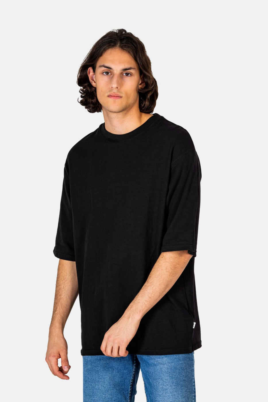 reell camiseta yoke dee black