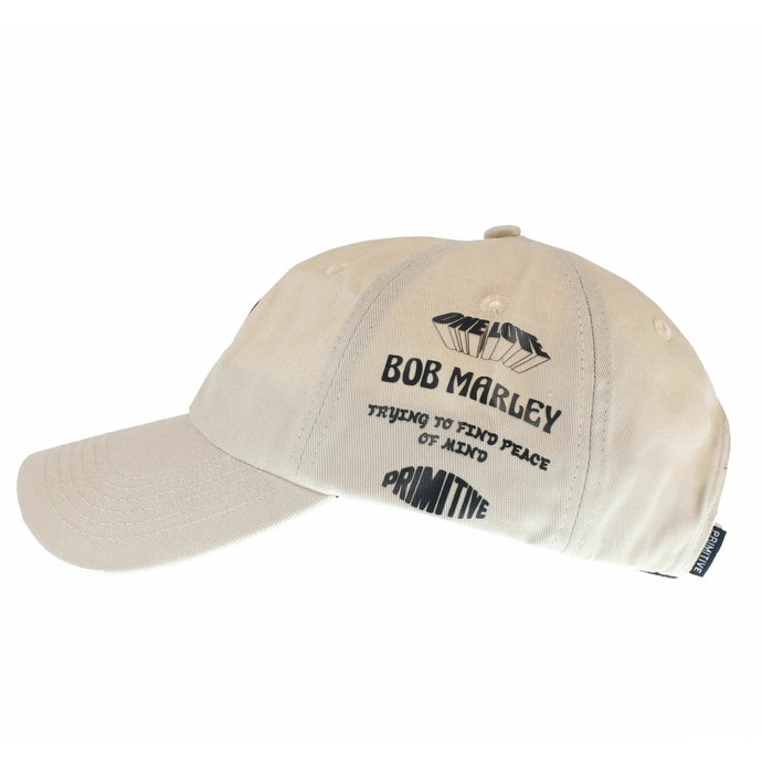 primitive gorra x bob marley dirty p marley beige