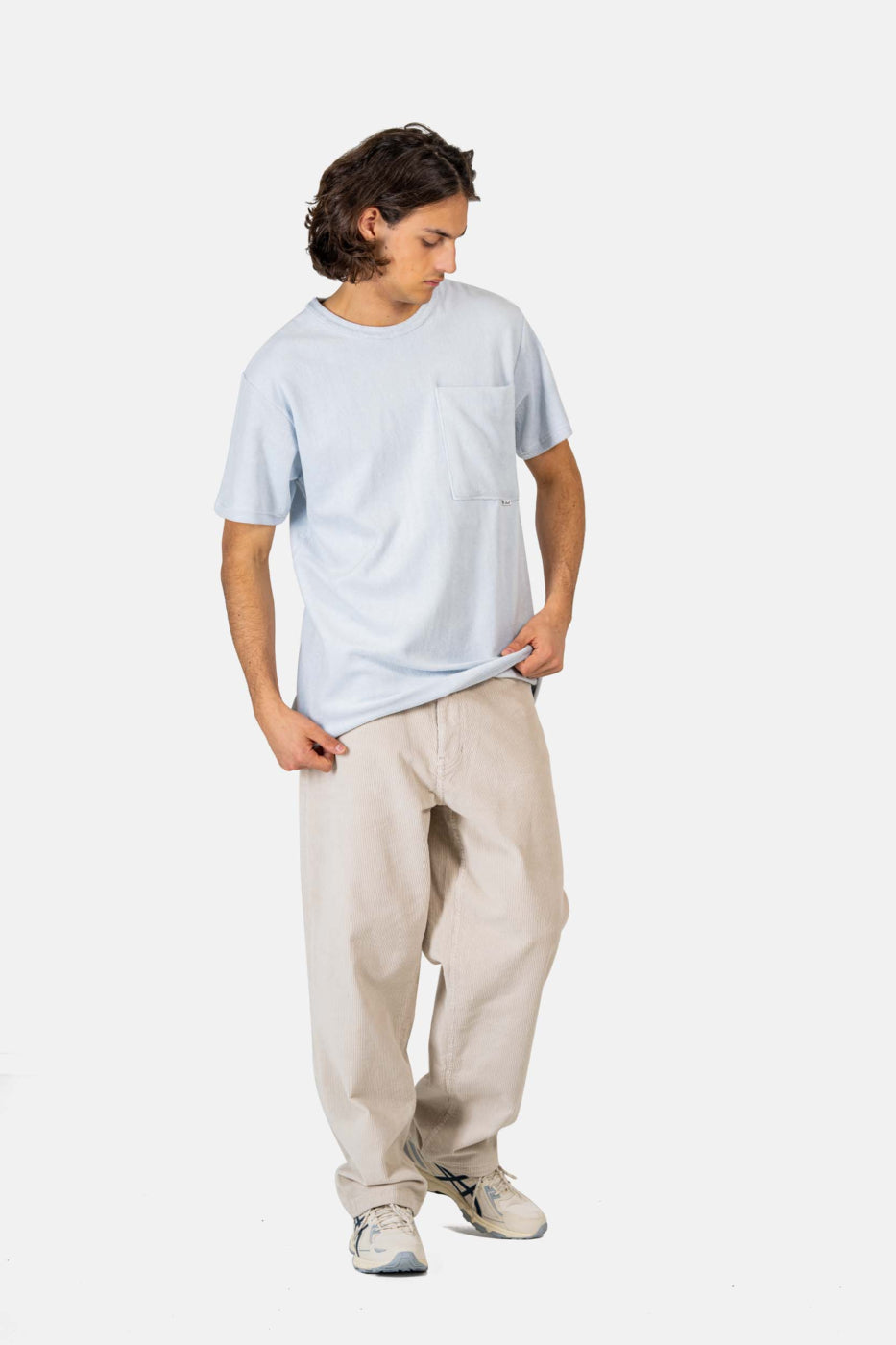reell camiseta soft water blue