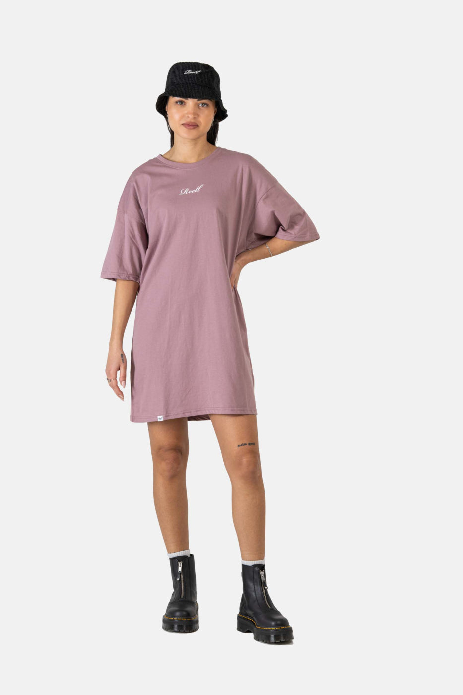 reell vestido yumi purple