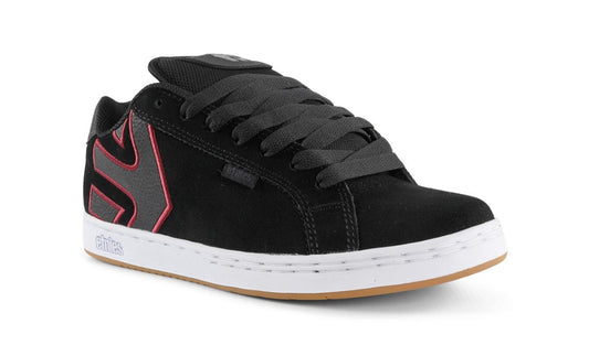 ETNIES ZAPATILLAS FADER NEGRAS Y BLANCO BURDEOS