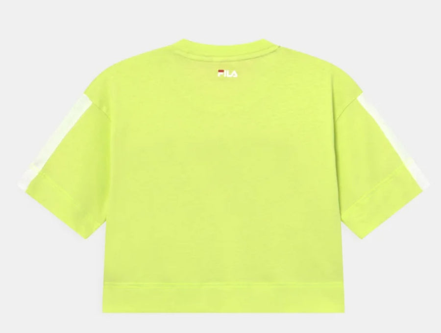 fila camiseta niñ@ paloma cropped amarillo