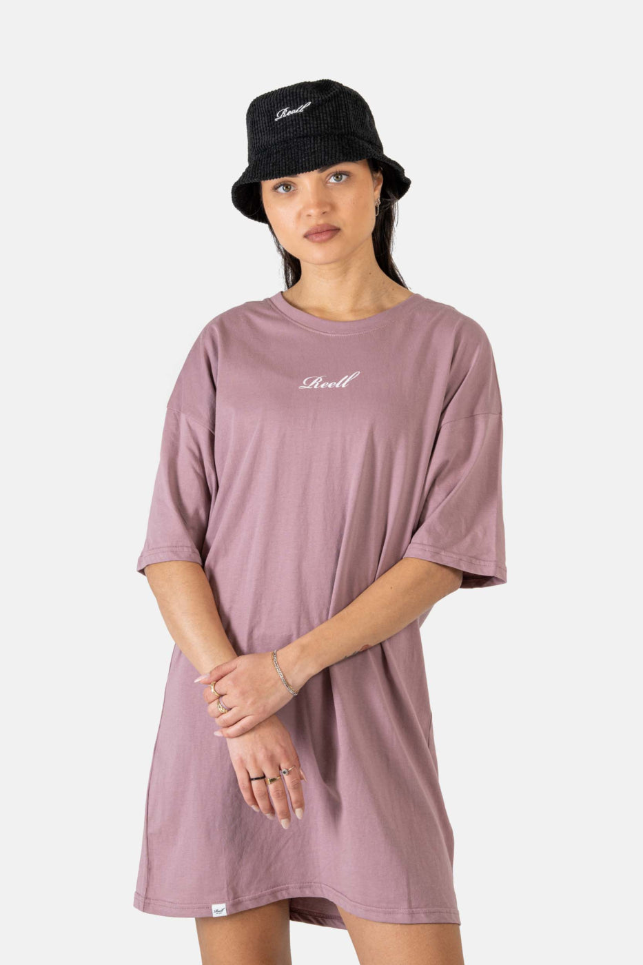 reell vestido yumi purple