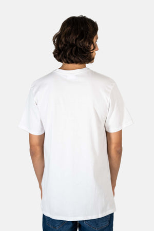 reell camiseta paisley blanco