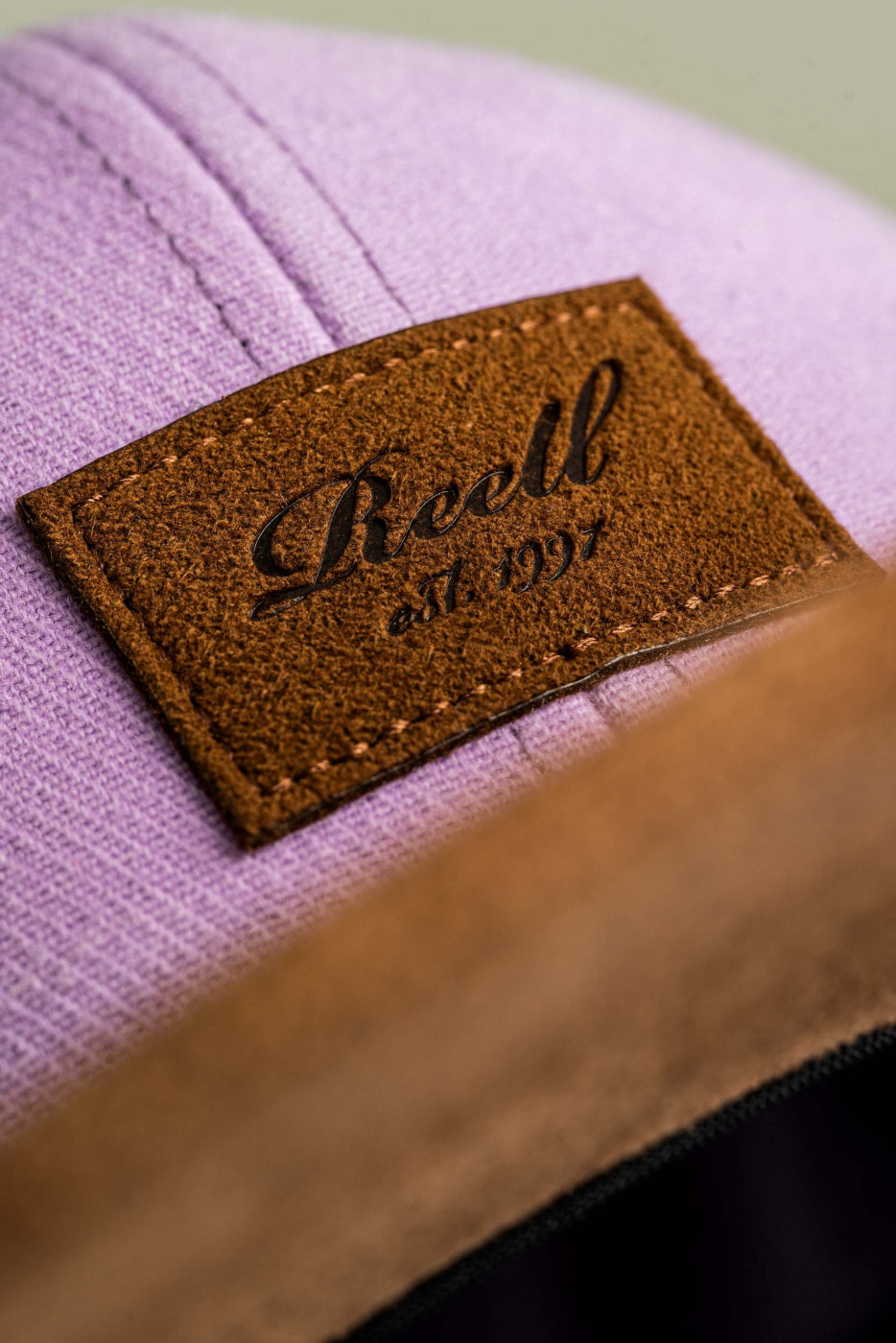 reell gorra suede lavanda
