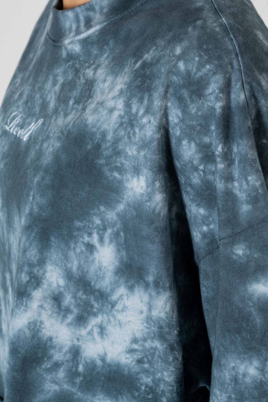 reell camiseta aimi black light grey