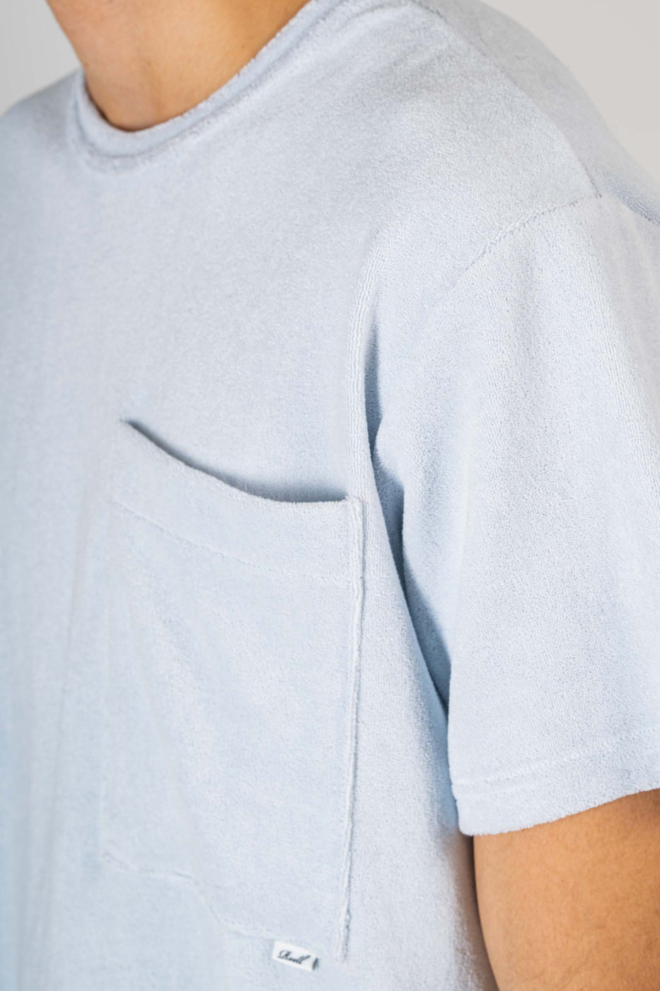 reell camiseta soft water blue