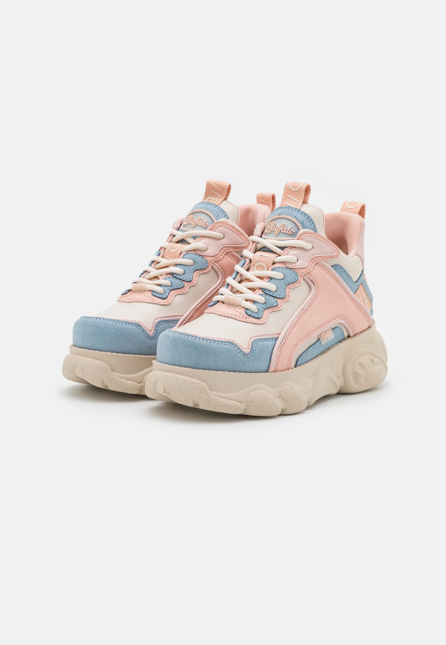 buffalo zapatillas chai light blue/rose