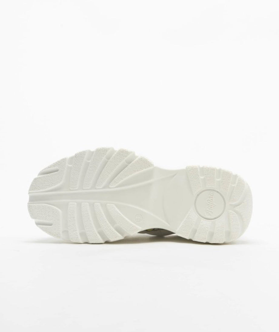 Buffalo London Zapatillas de Piel Blancas