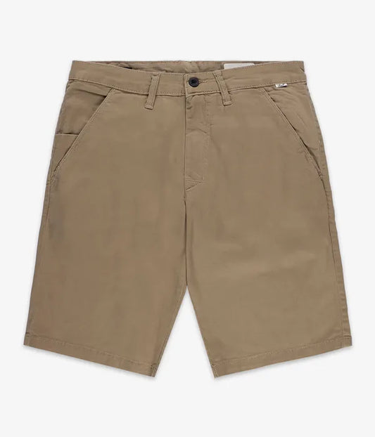 reell bermuda flex grip chino superior beige