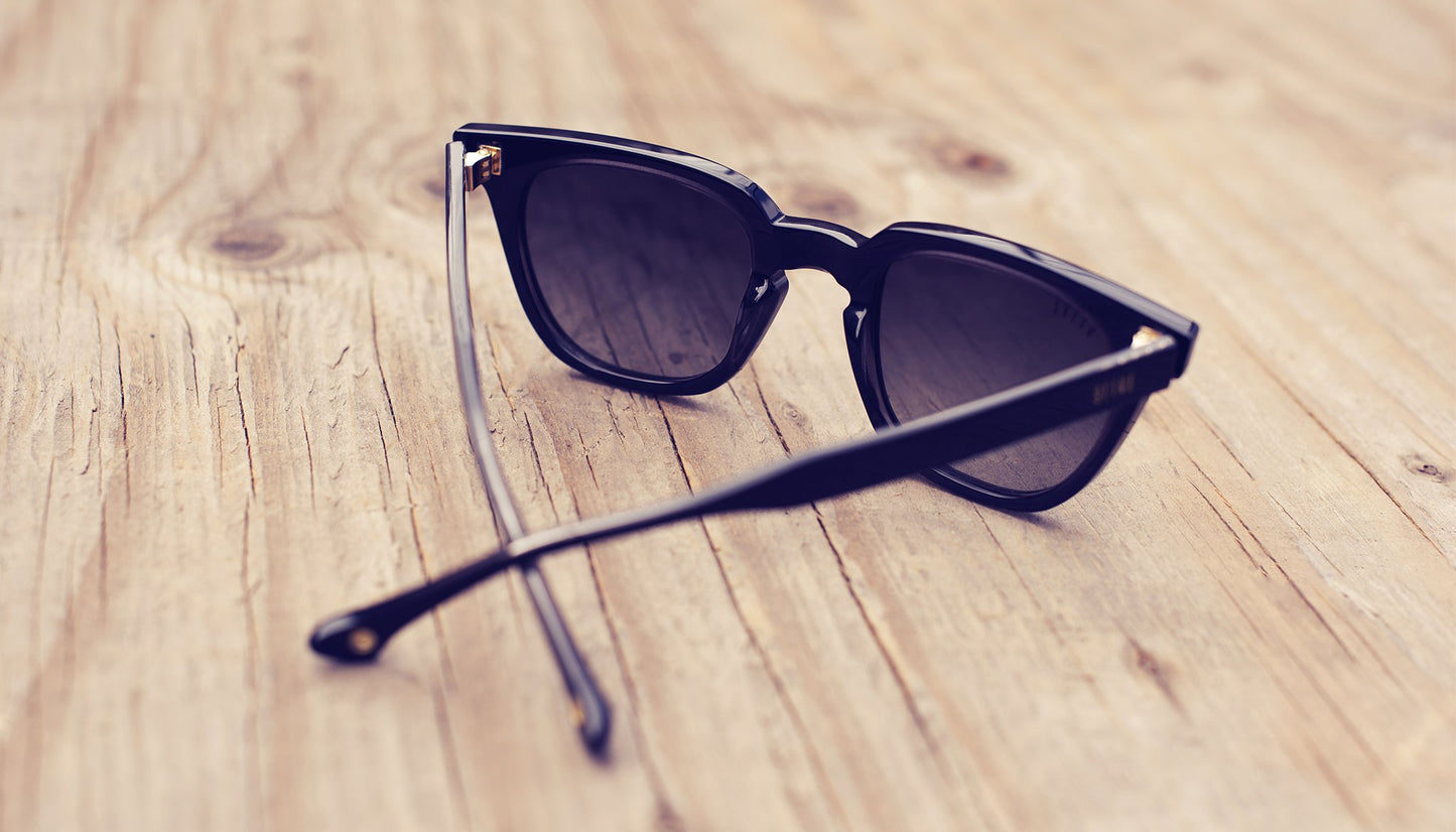 9 five gafas de sol dean negro dorado